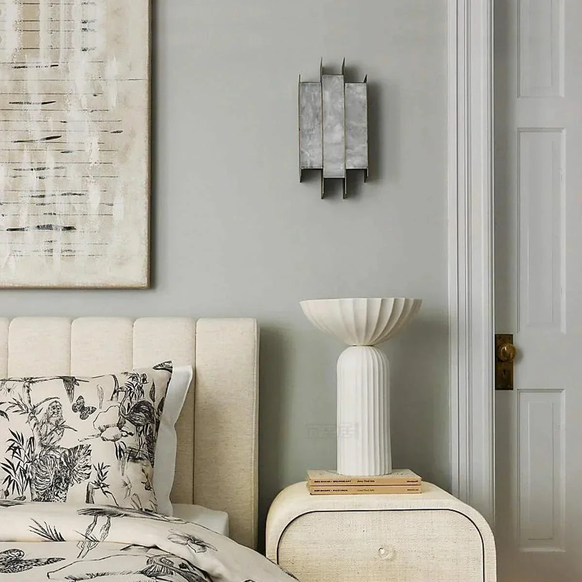Alabaster Kamila Rectangle Wall Lamp