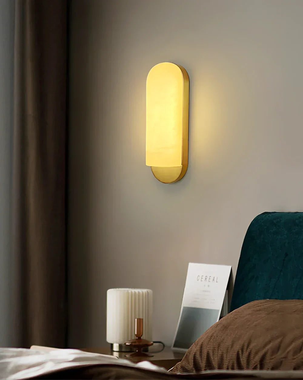 Alabaster Long Strip Wall Lamp