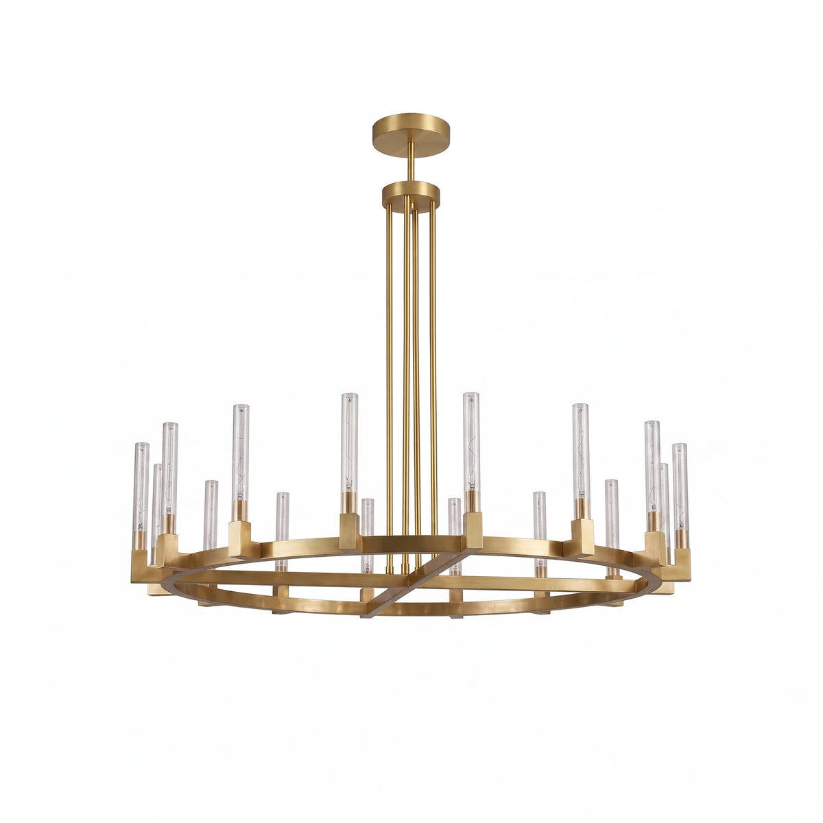 Alden Candle Ring Chandelier