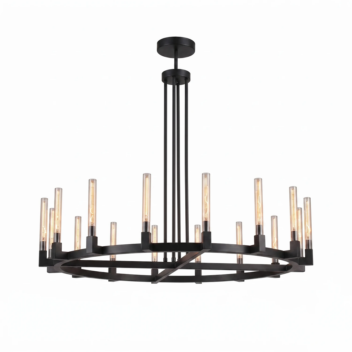 Alden Candle Ring Chandelier
