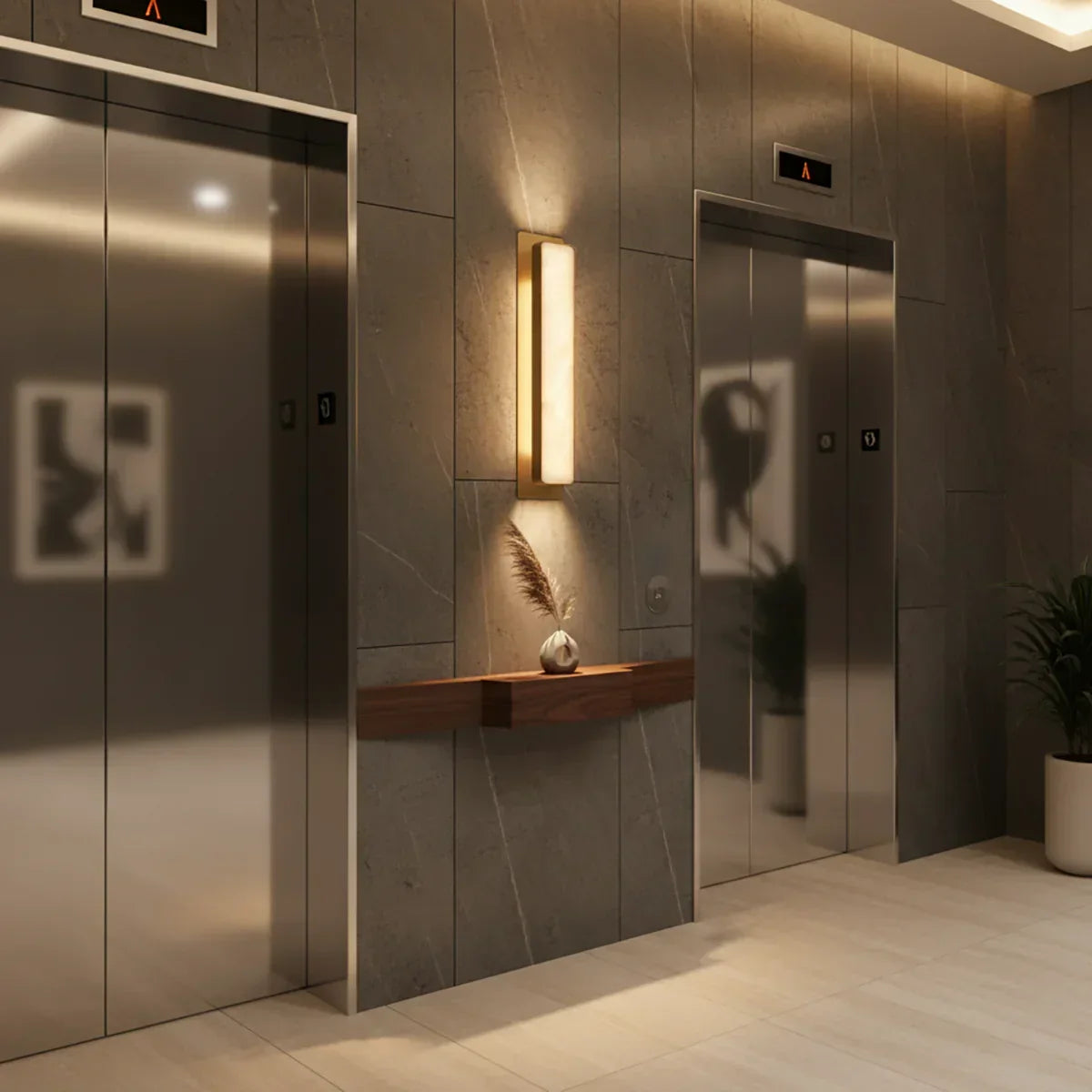 Sashya Alabaster Wall Lamp