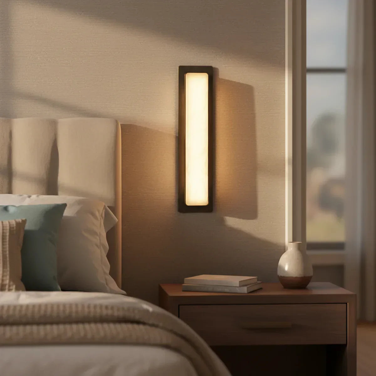 Sashya Alabaster Wall Lamp