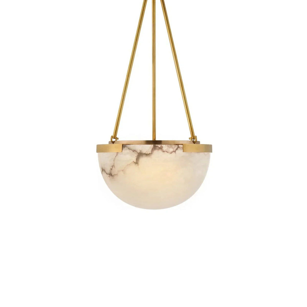 Semicircular Istar Alabaster Chandelier