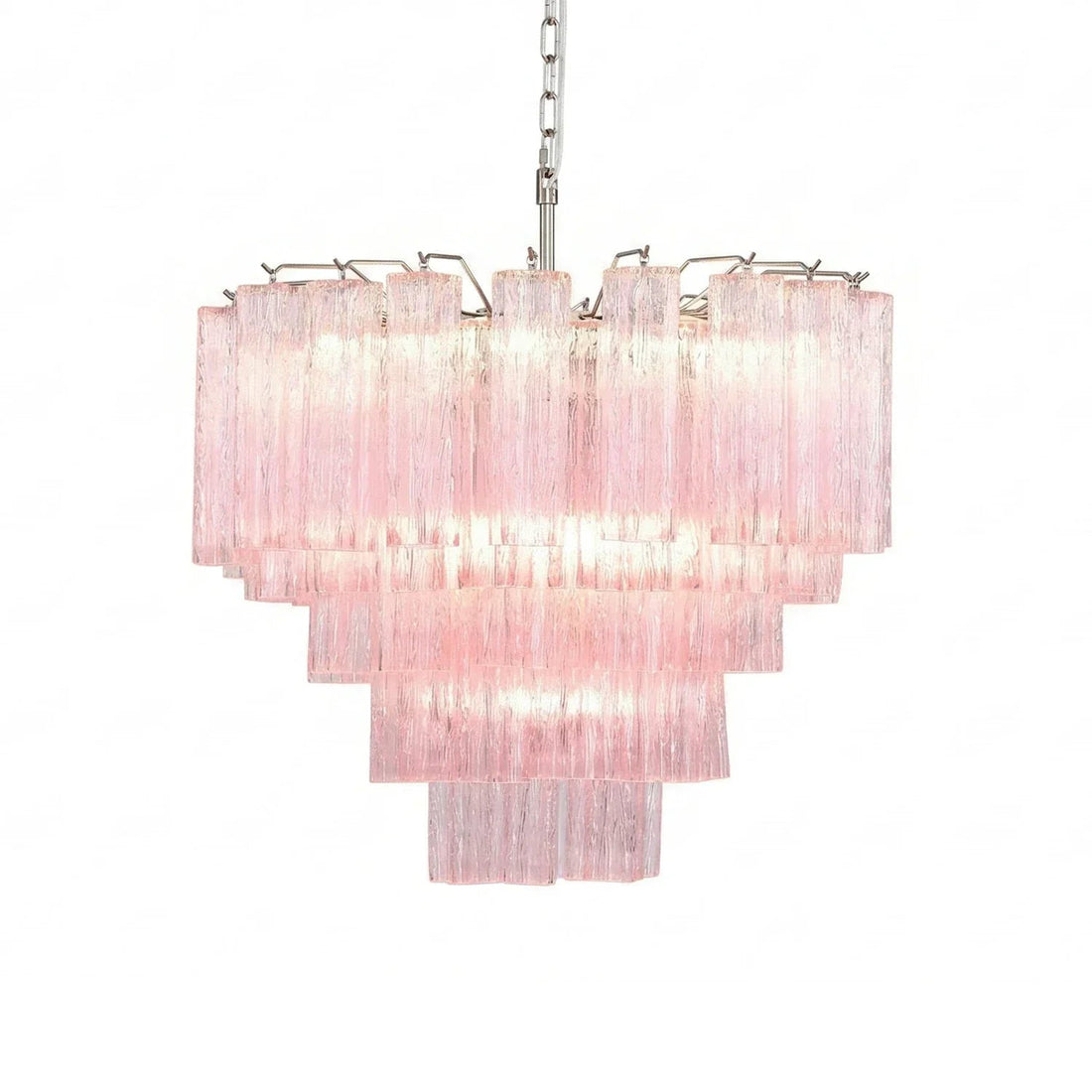 Addis Star-Shaped Glass Tubes Chandelier