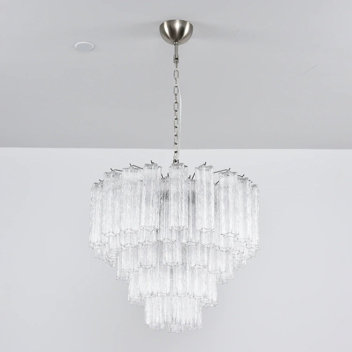 Addis Star-Shaped Glass Tubes Chandelier