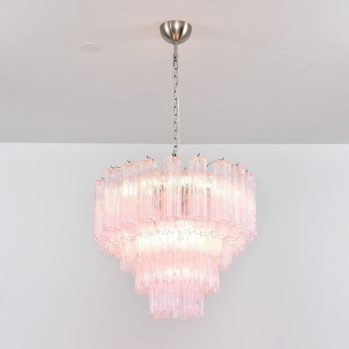 Addis Star-Shaped Glass Tubes Chandelier