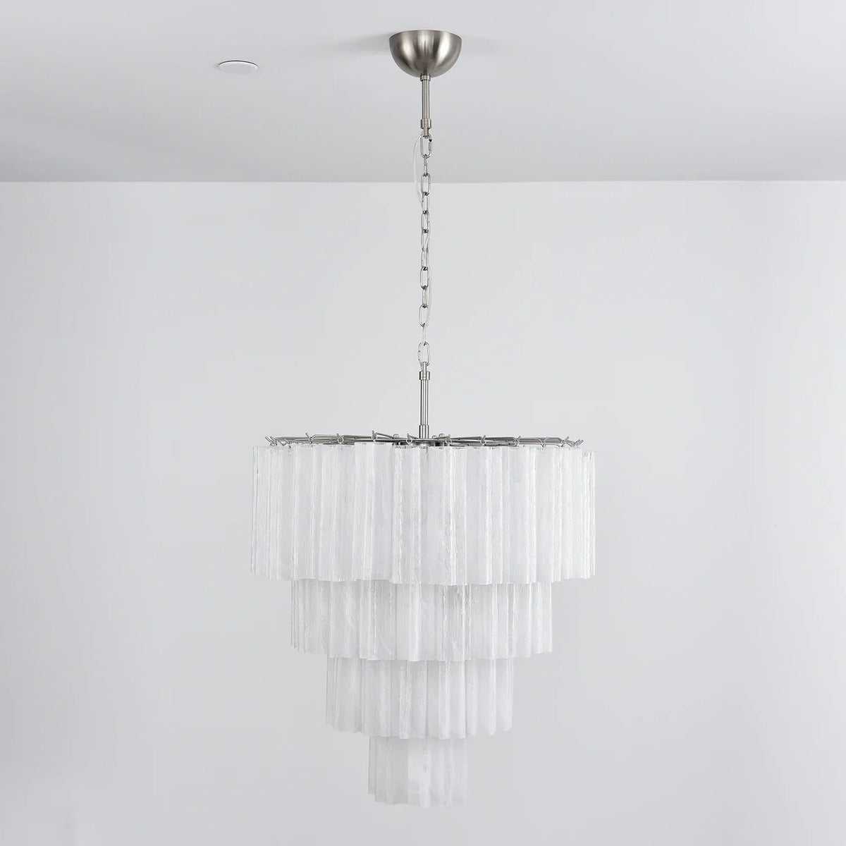 Addis Star-Shaped Glass Tubes Chandelier