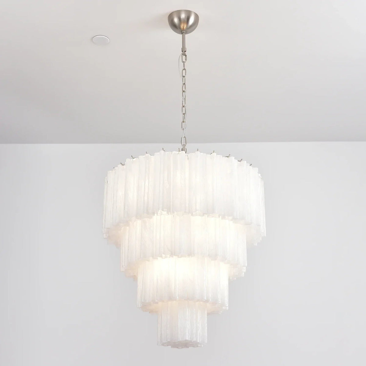 Addis Star-Shaped Glass Tubes Chandelier