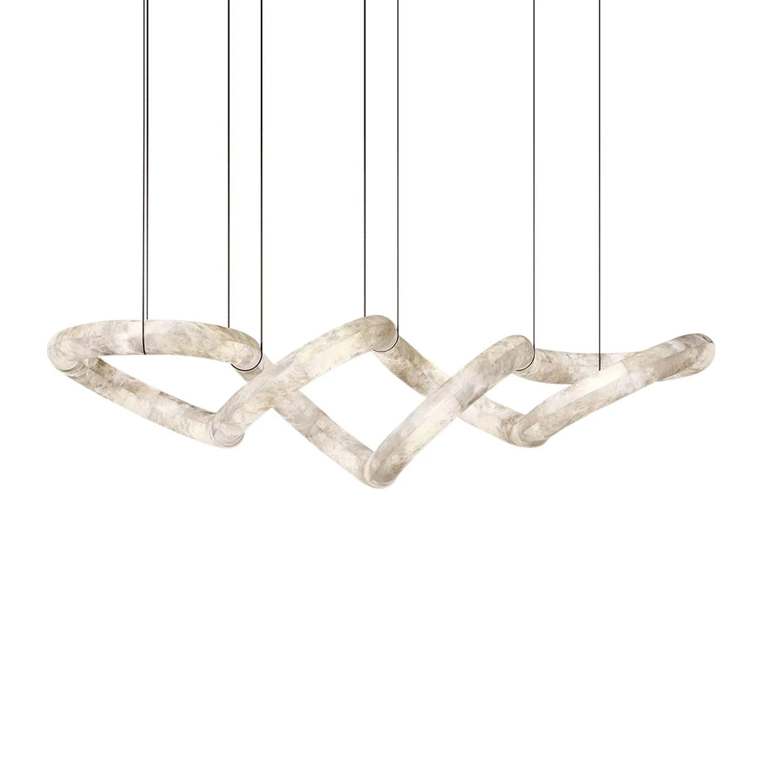 Alabaster Infinity Chandelier