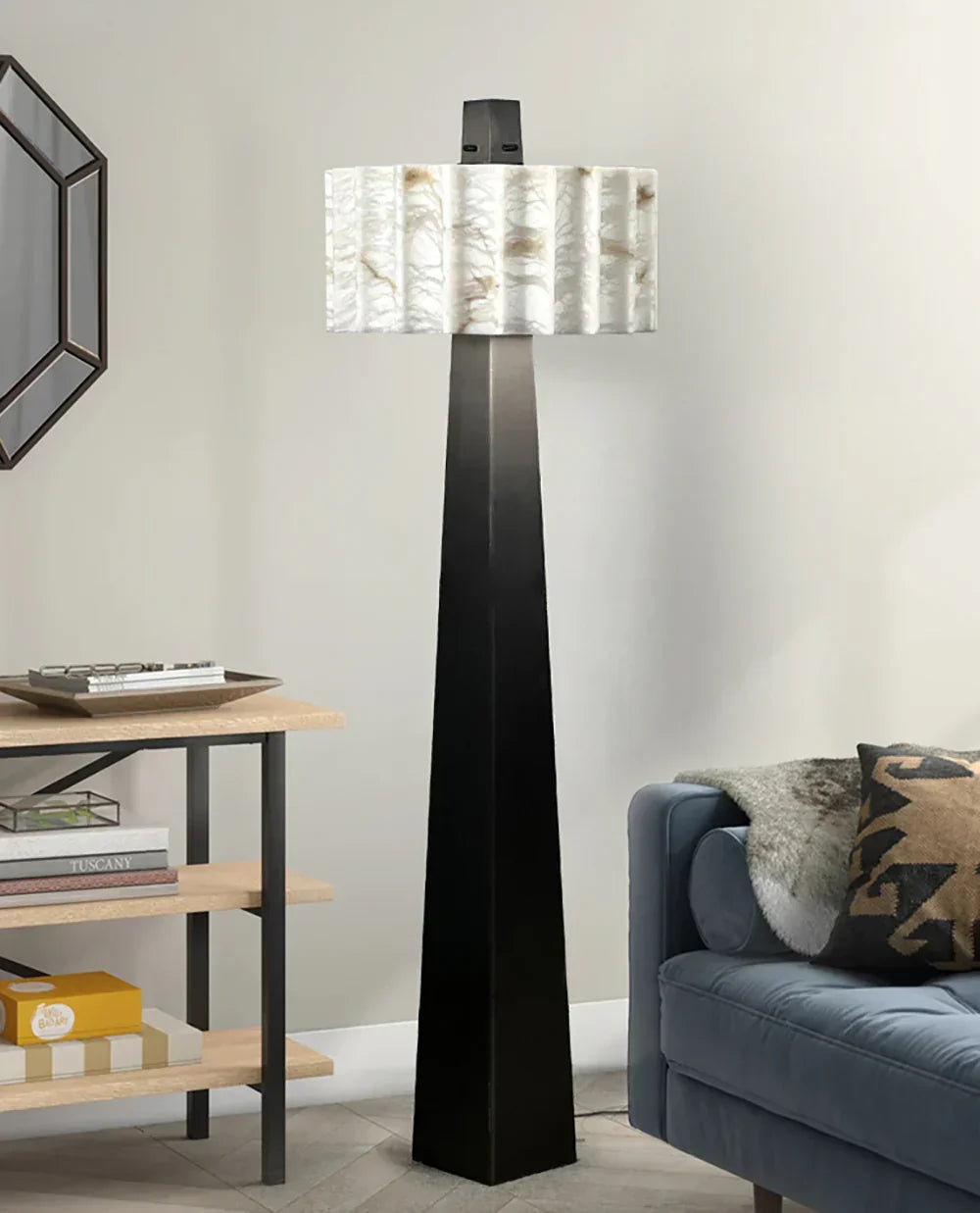 Alabaster Grandeur Floor Lamp
