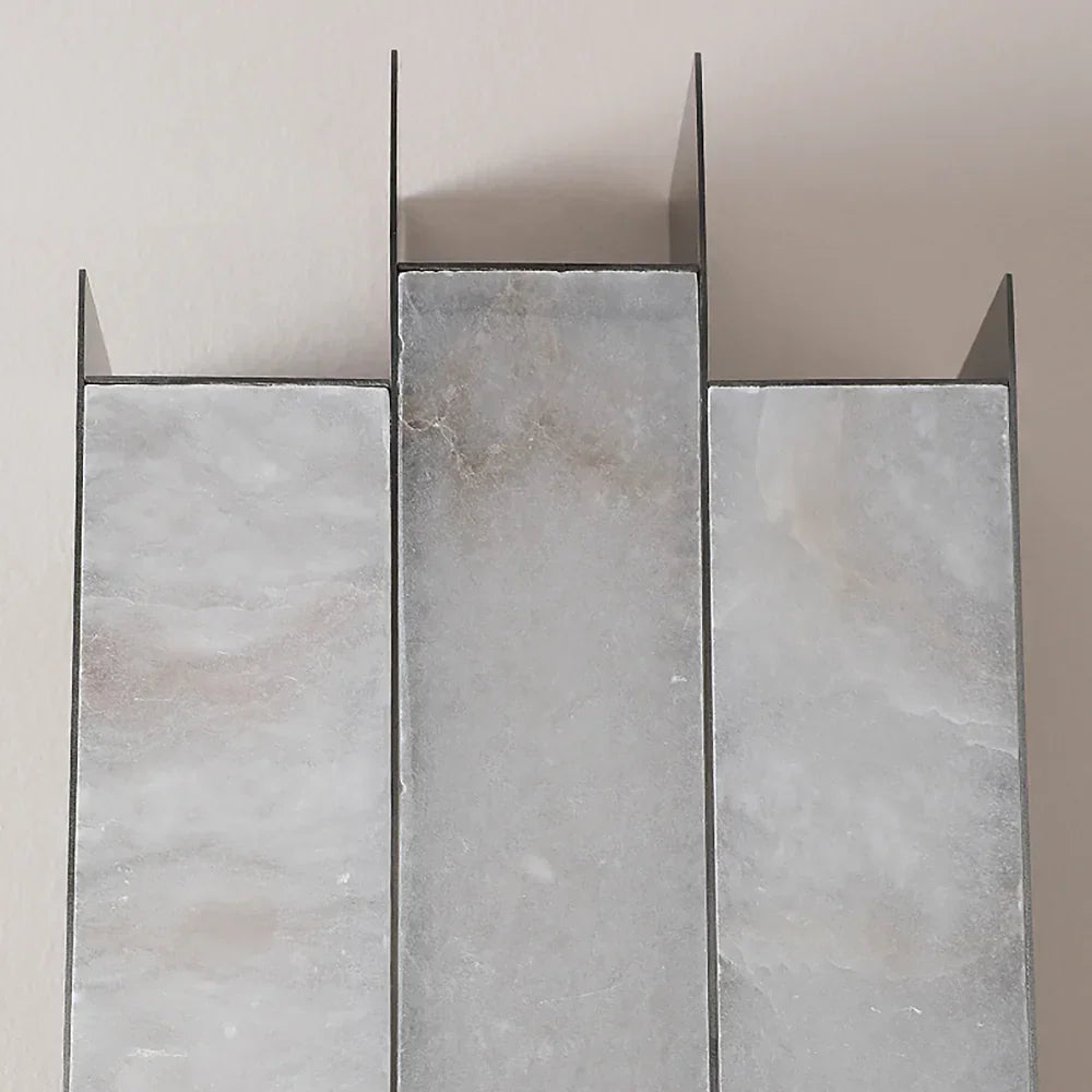 Alabaster Kamila Rectangle Wall Lamp