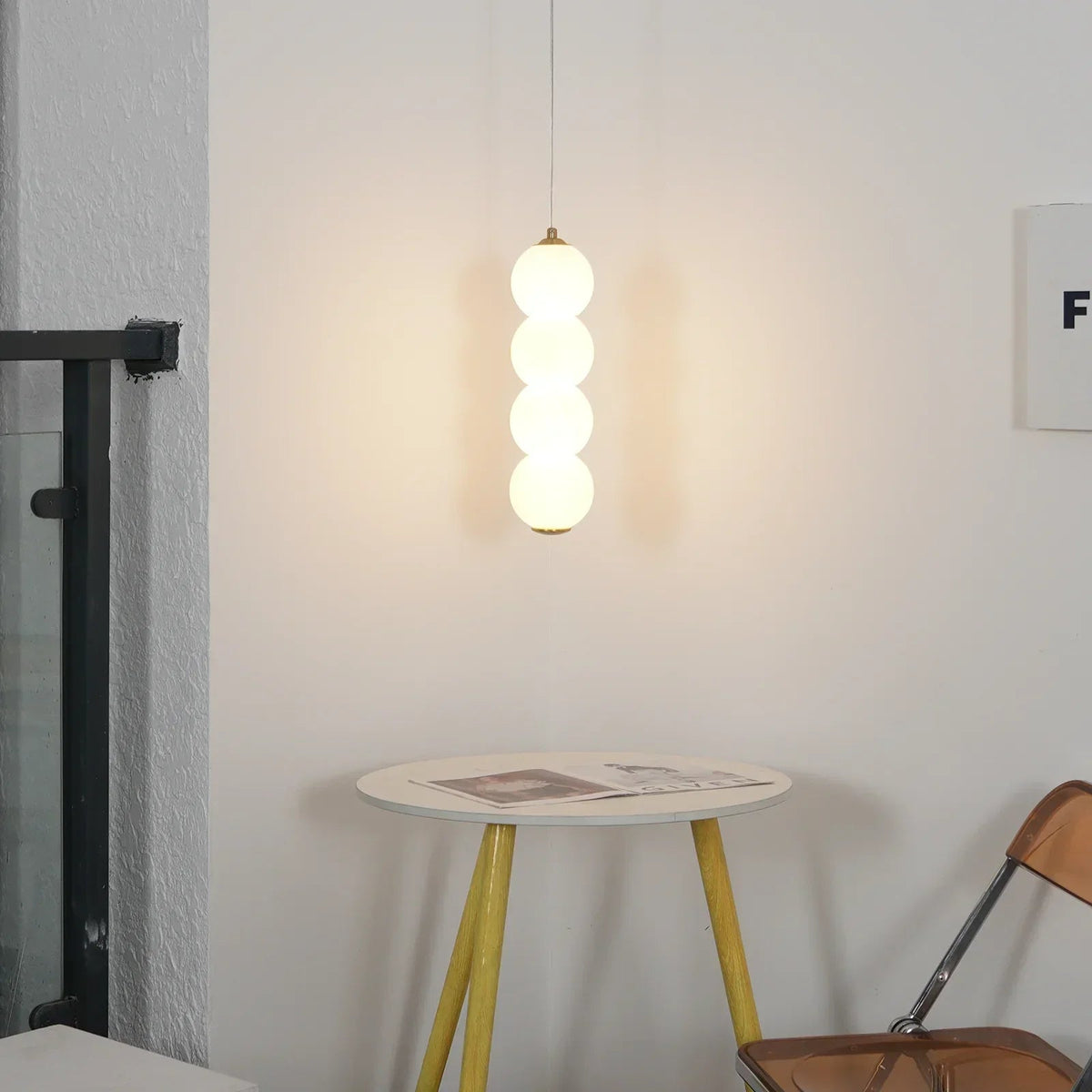 Alabaster Pearl Pendant Light