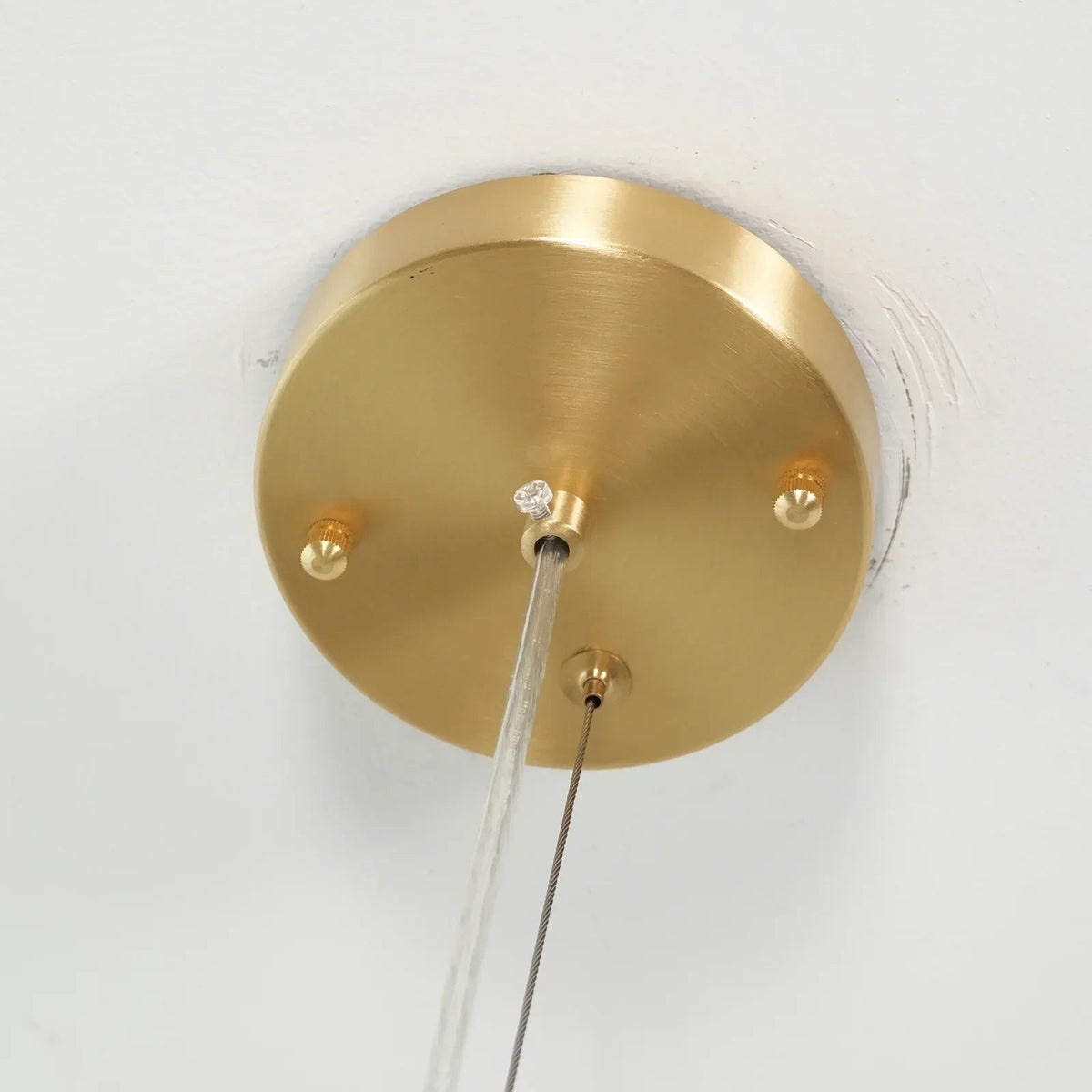 Alabaster Raindrop Pendant Light
