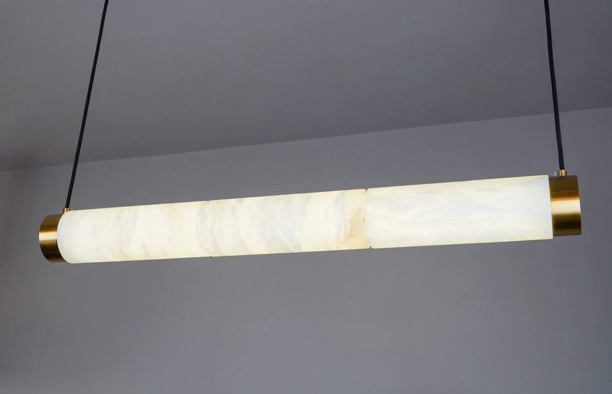 Alabaster Strip Pendant Lights