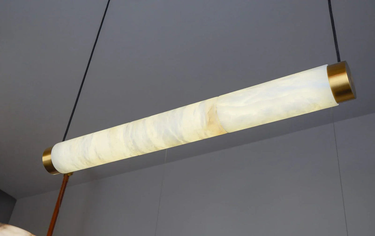 Alabaster Strip Pendant Lights