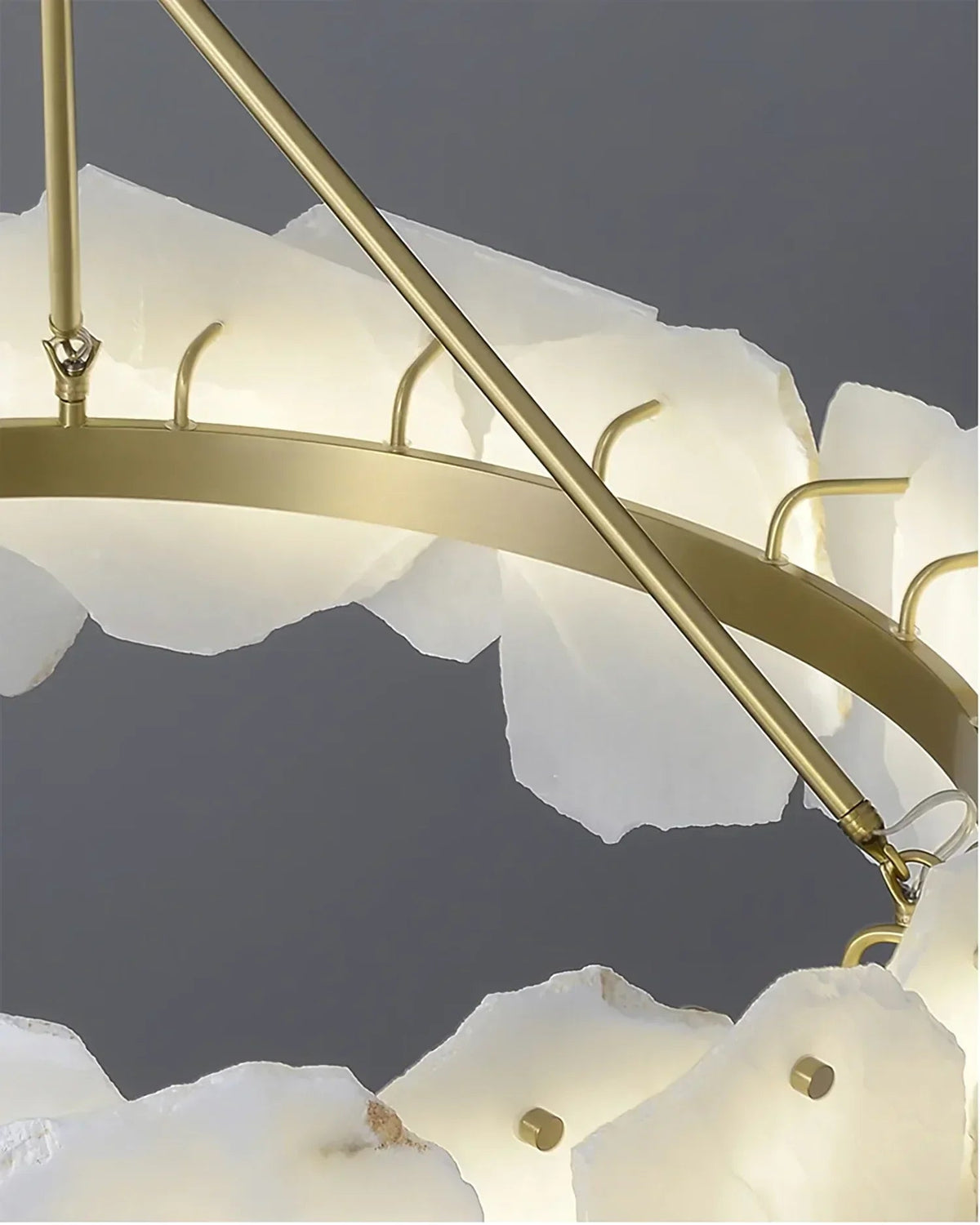 Burton Alabaster Chandelier