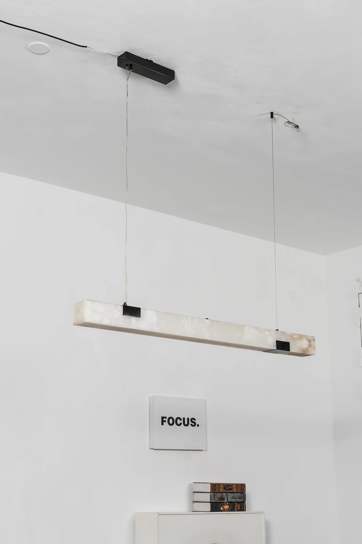 Cary Alabaster Strip Pendant Light