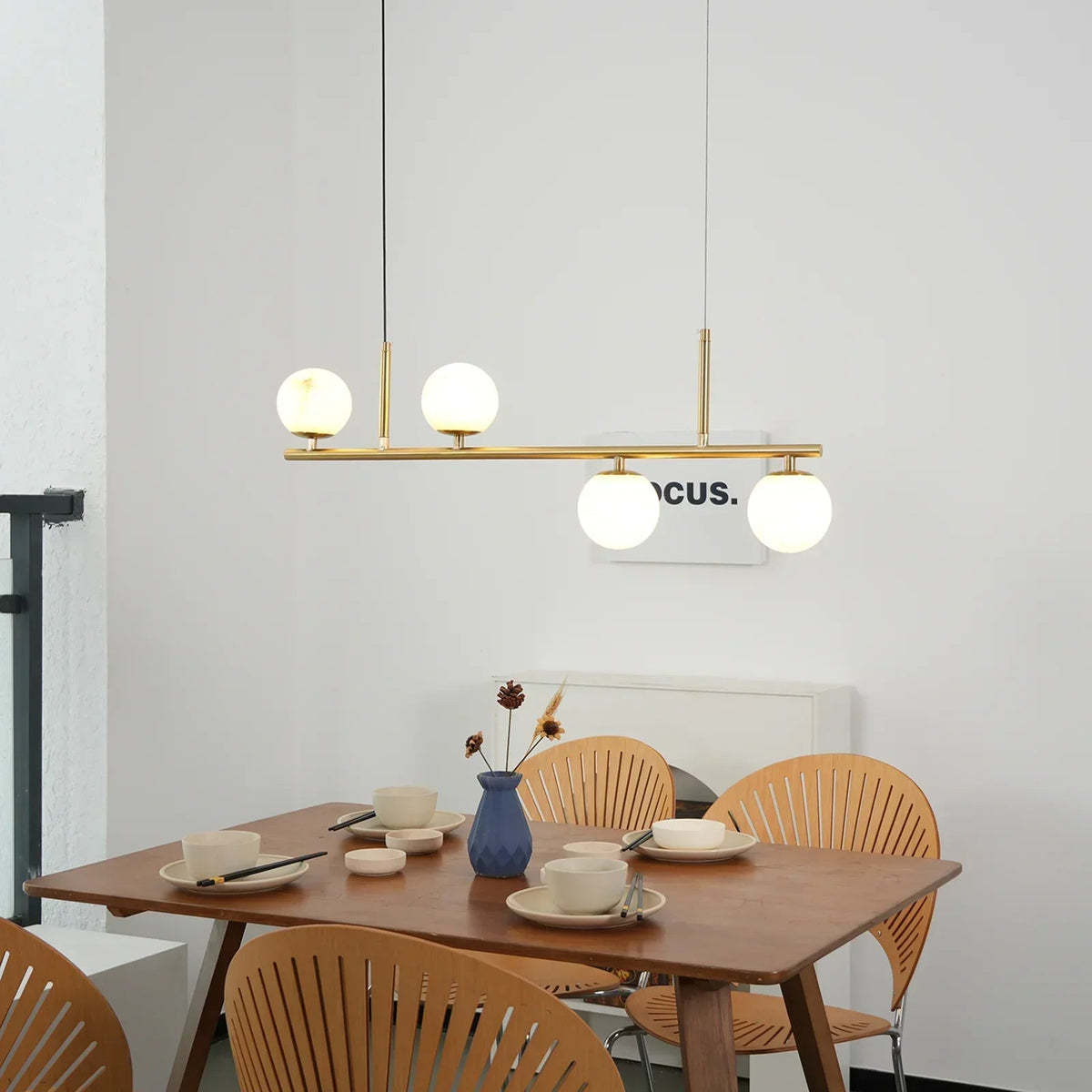 Helix Alabaster Chandelier