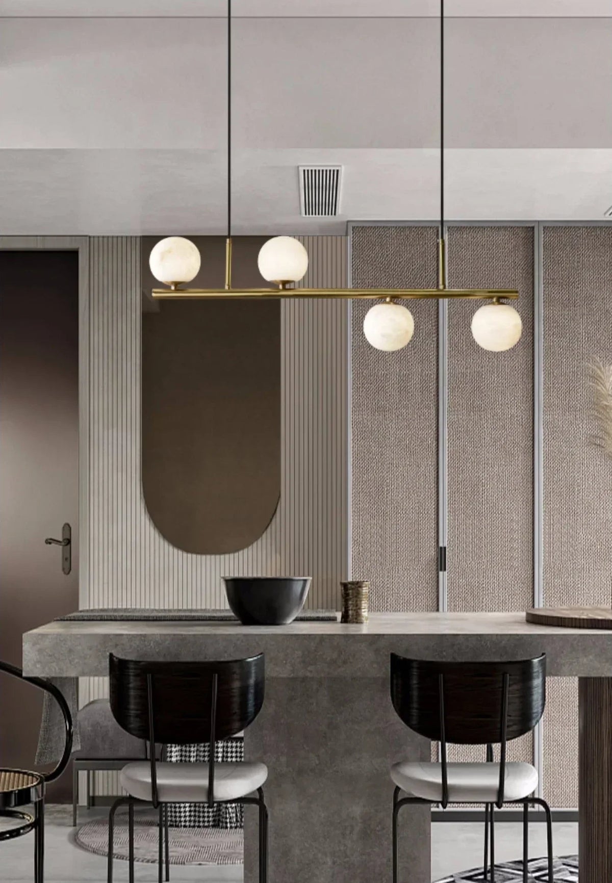Helix Alabaster Chandelier
