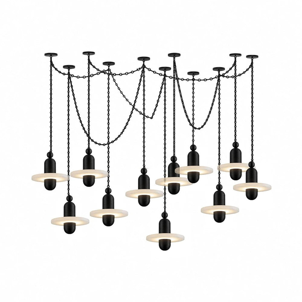 Hollis Ringed Swag Chain Chandelier