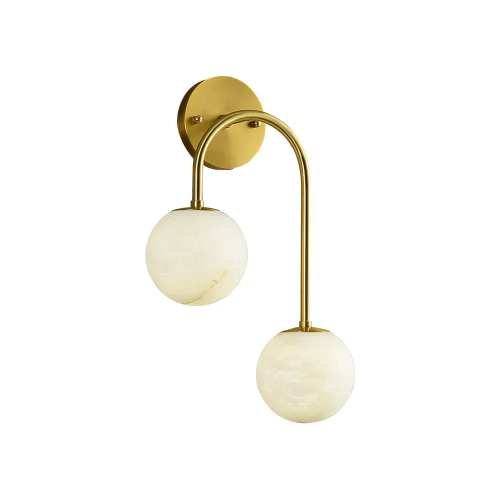 Modern Luxury Pietro Alabaster Wall Lamp