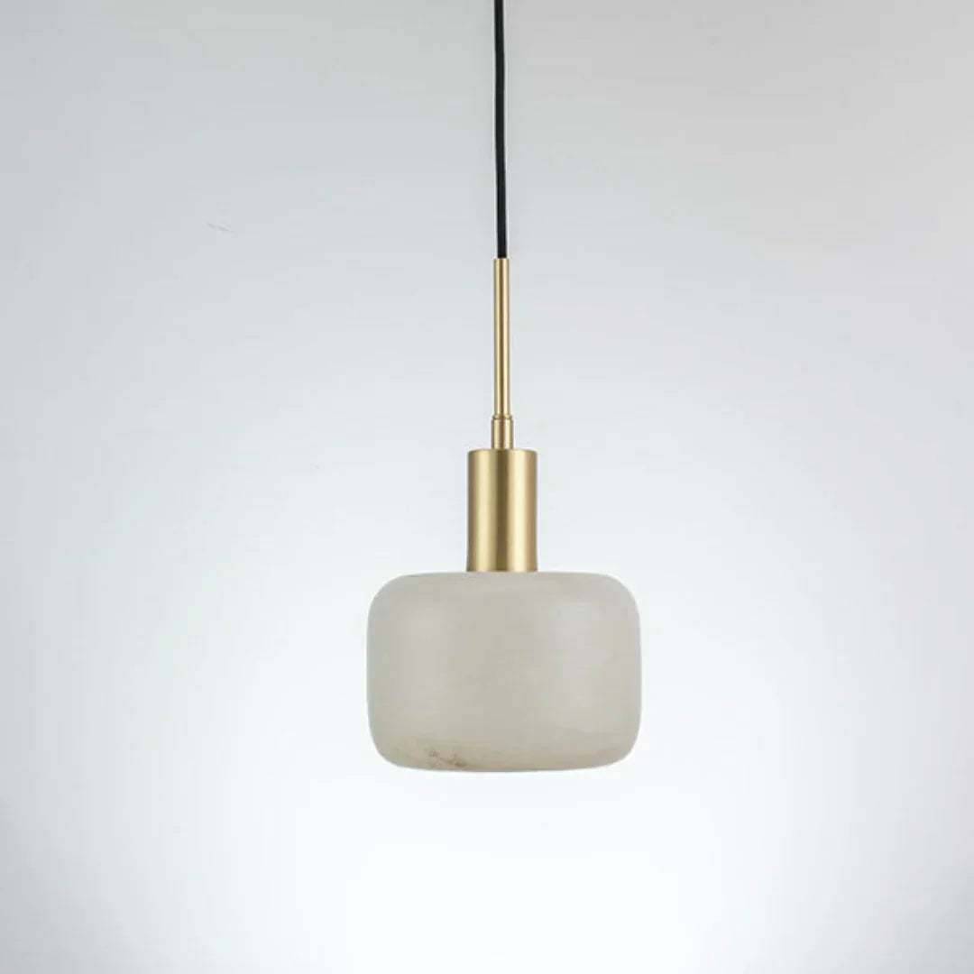 Natural Alabaster Small Pendant Light