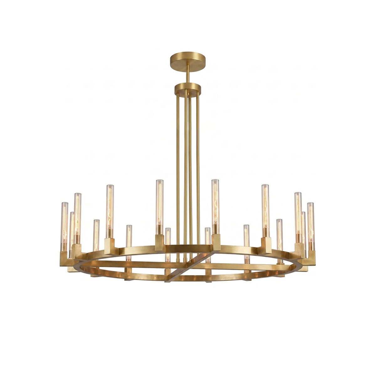 Alden Candle Ring Chandelier