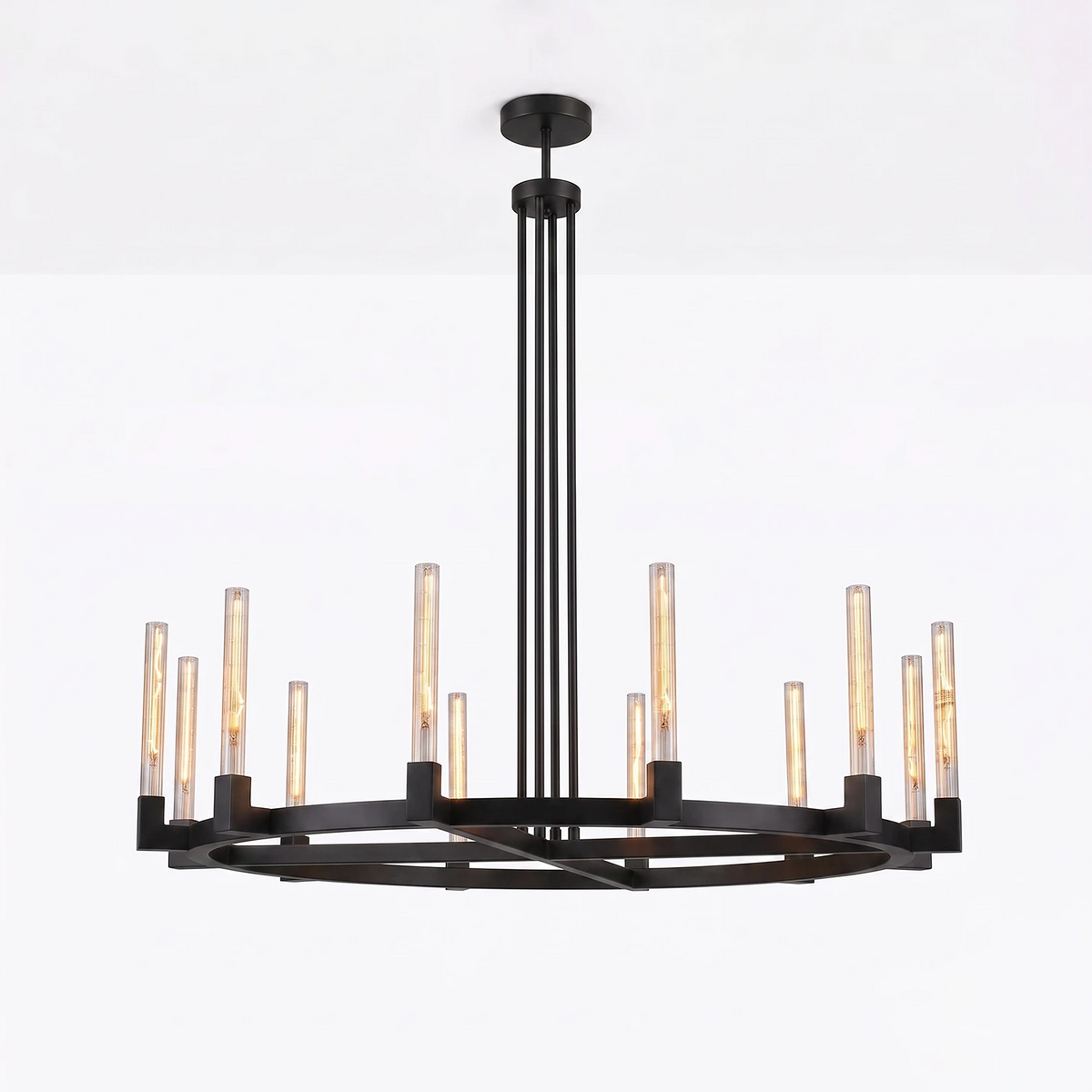 Alden Candle Ring Chandelier