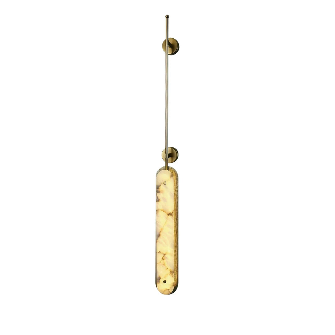 Oval Lysandra Alabaster Wall Sconce