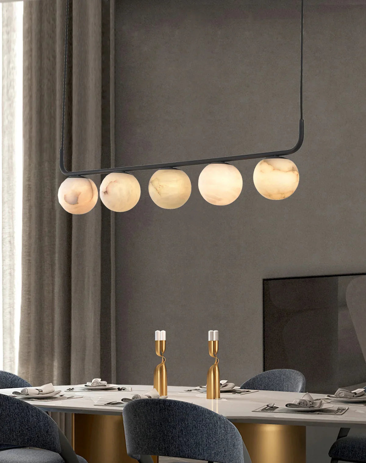 Tribeca Alabaster Pendant Lamp
