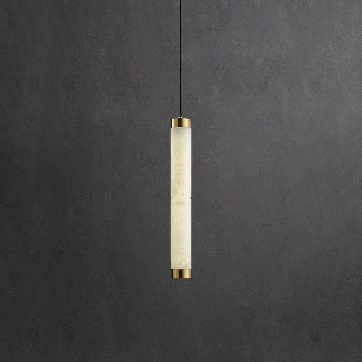 Strip Alabaster Pendant Light