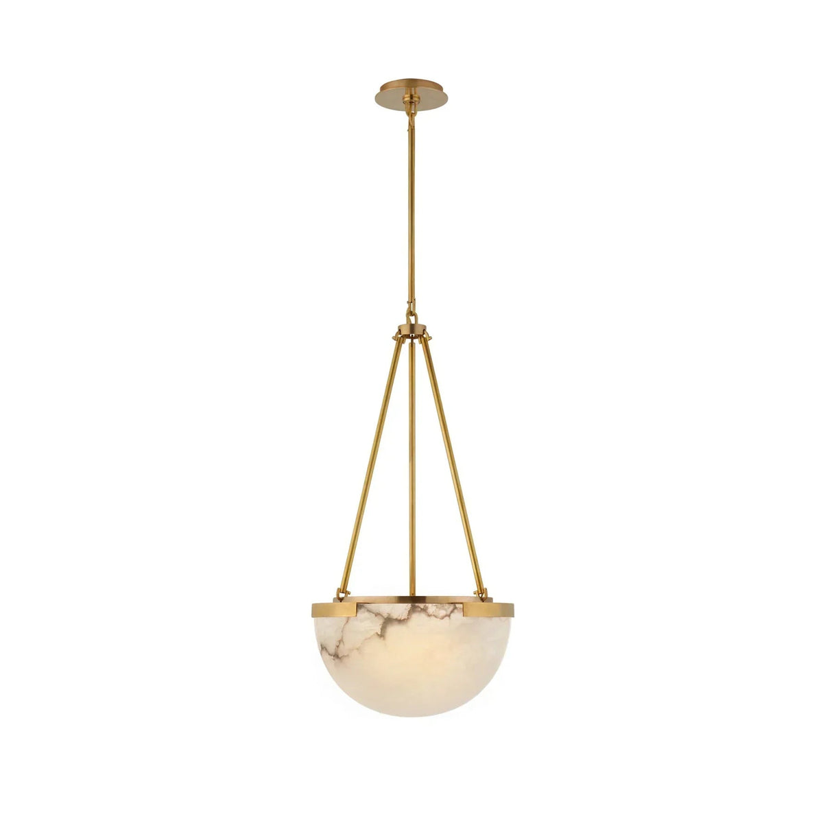 Semicircular Istar Alabaster Chandelier