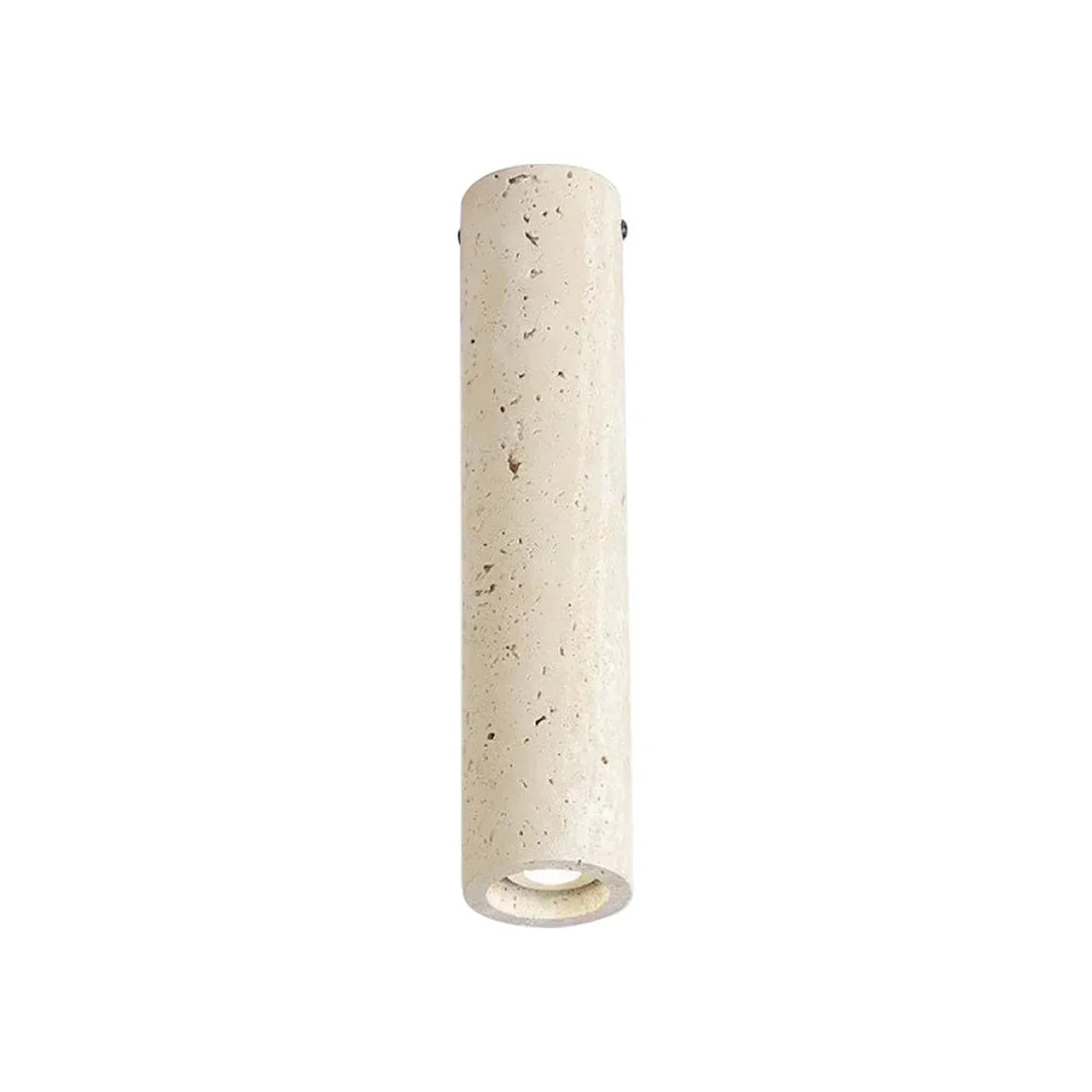 Wabi Sabi Cylinder Travertine Ceiling Lamp