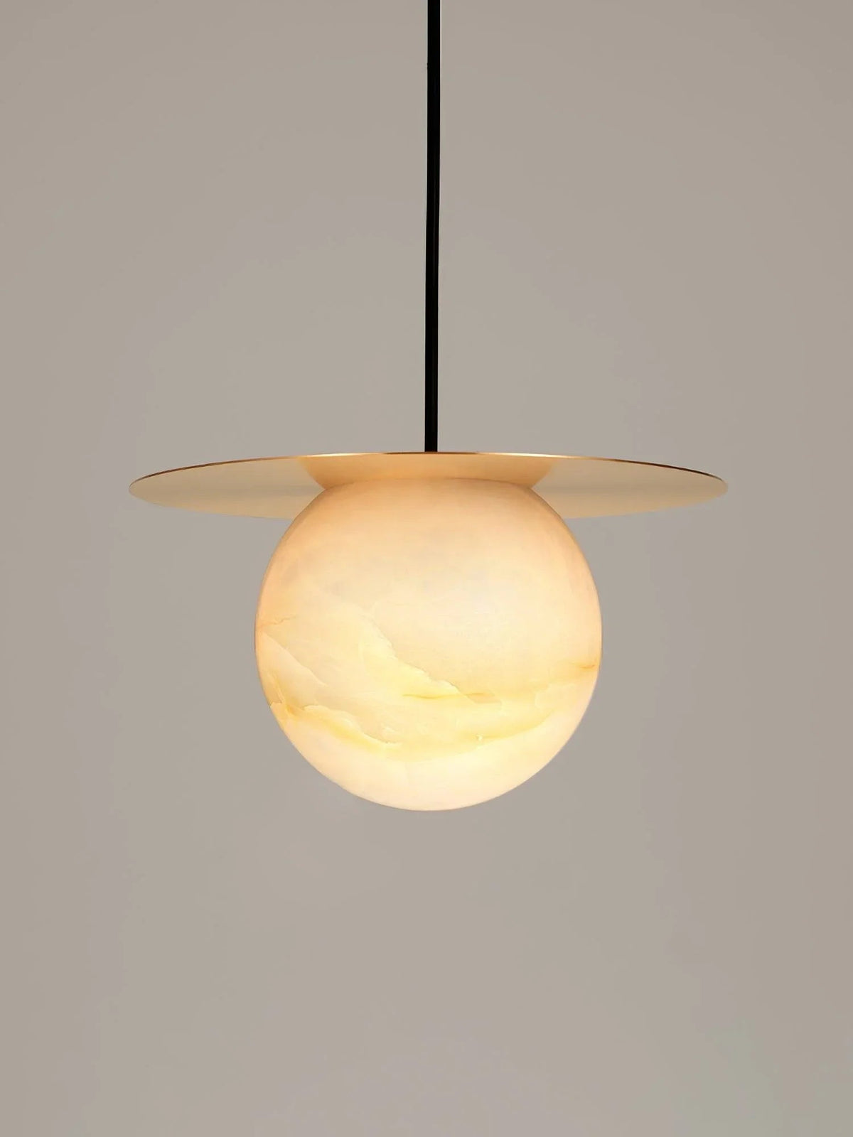 Alabaster Borra Pendant Light
