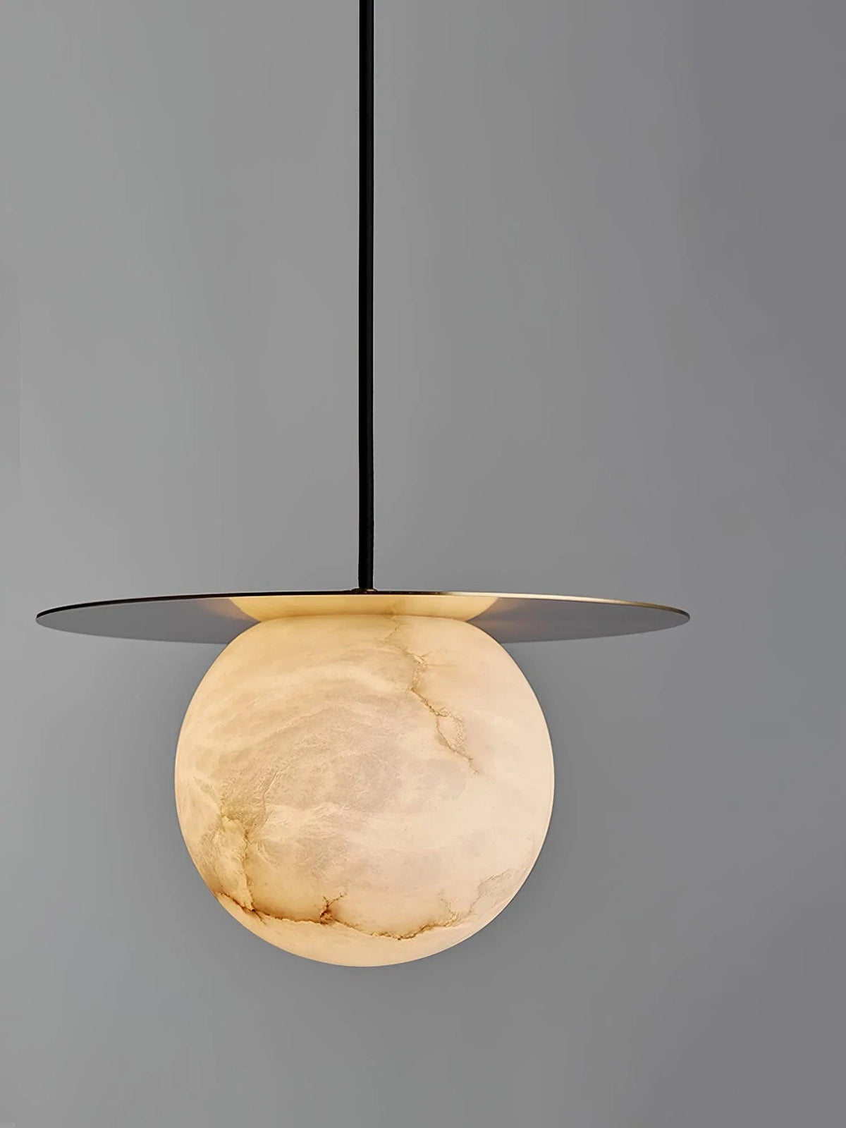 Alabaster Borra Pendant Light